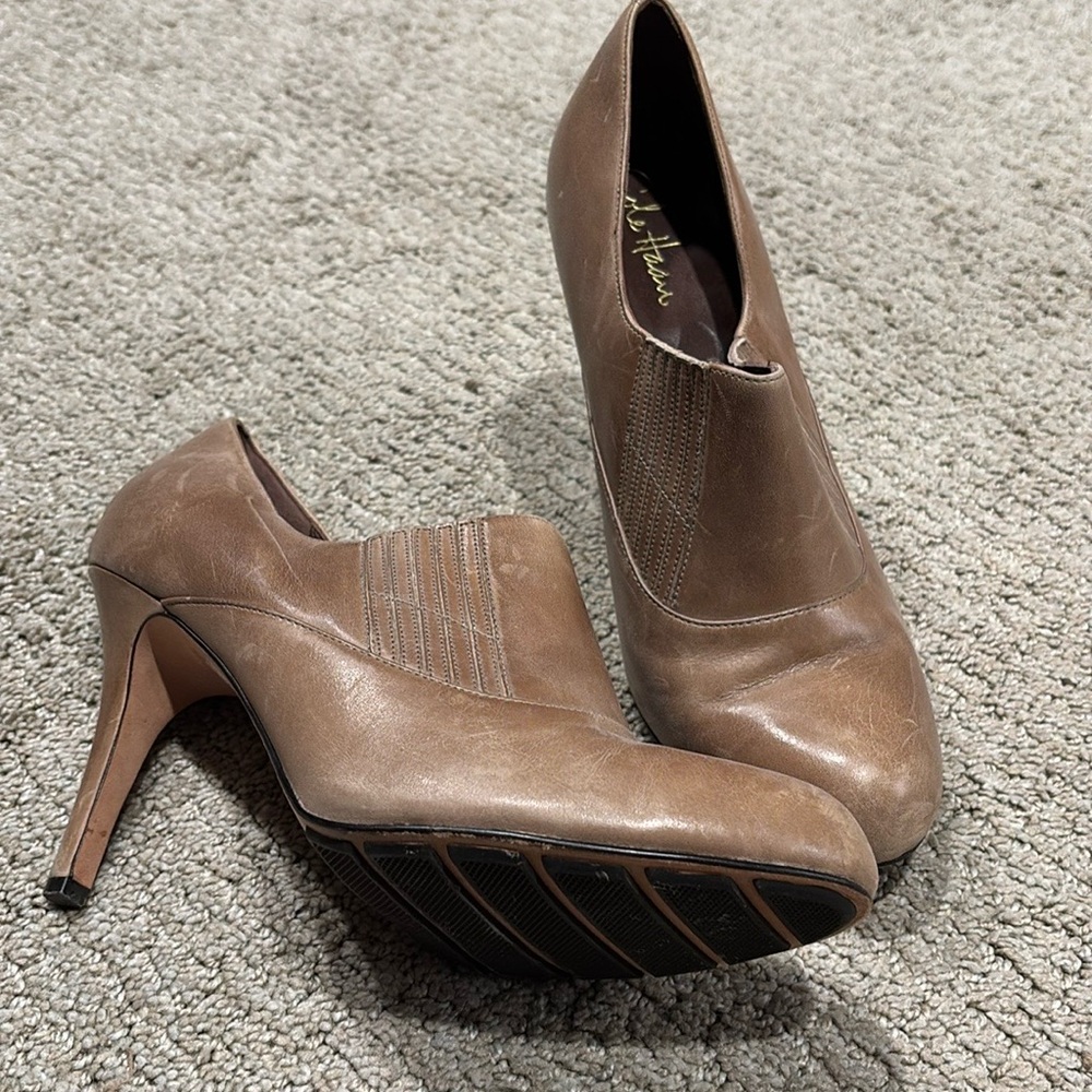 Cole Haan Nike Air leather booties!